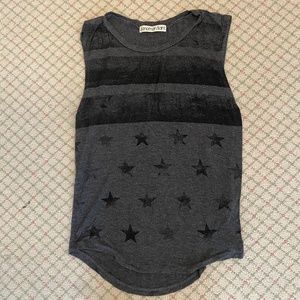 Jonathan Saint Gray Flag Tank, S, NWOT